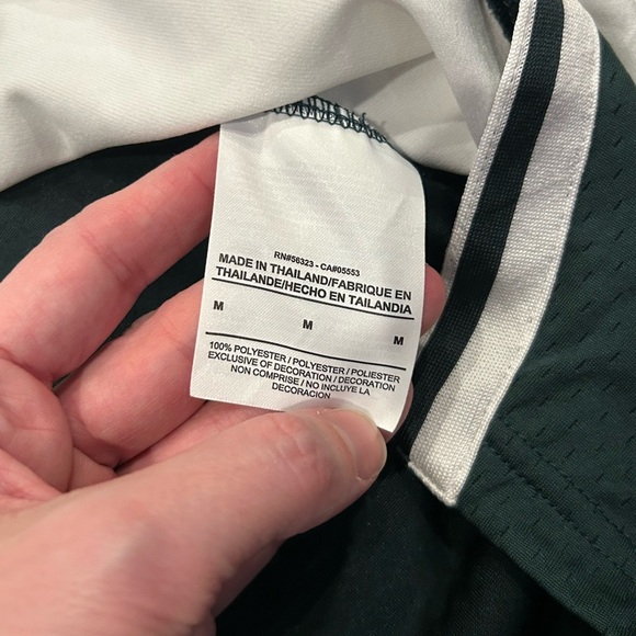 Nike Dri-Fit Elite Michigan State Spartans Shooting Shirt Jersey Men's Medium - Picture 5 of 6